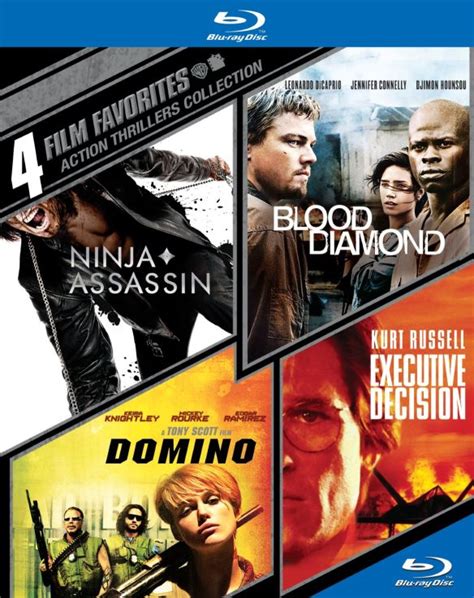 Action Thrillers: 4 Film Favorites [4 Discs] [Blu-ray] - Best Buy