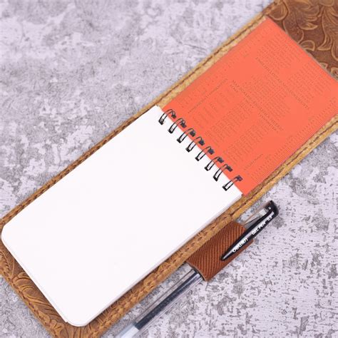 Leather Notepad - Etsy