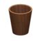 Wooden Waste Bin (New Horizons) - Animal Crossing Wiki - Nookipedia