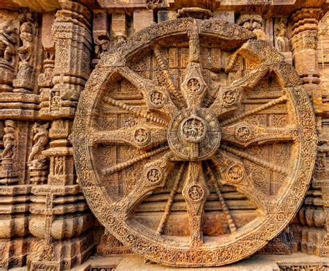 Konark Sun Temple Wheel