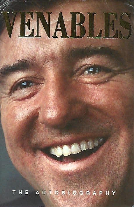 Terry Venables Autobiography - Hardbacked