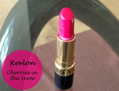 Revlon Super Lustrous Lipstick Cherries in the Snow: Review and ...