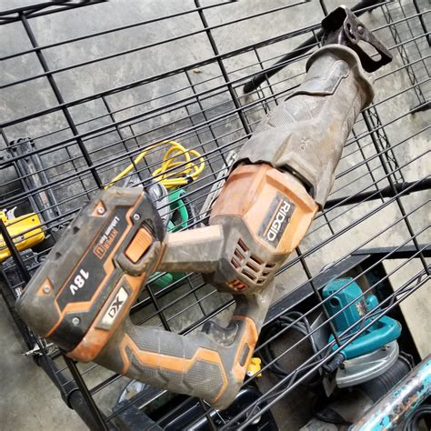 RIGID CORDLESS SAWZALL WITH BATTERY TESTED AND WORKING - Big Valley Auction