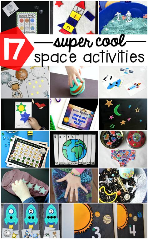 Outer Space Kids' Bingo | Space activities, Space activities for kids, Space preschool