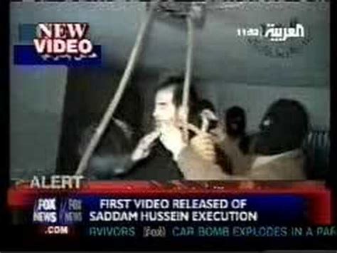 SADDAM HUSSEIN EXECUTION First Video Release - YouTube