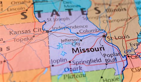 Which States Border Missouri? - WorldAtlas