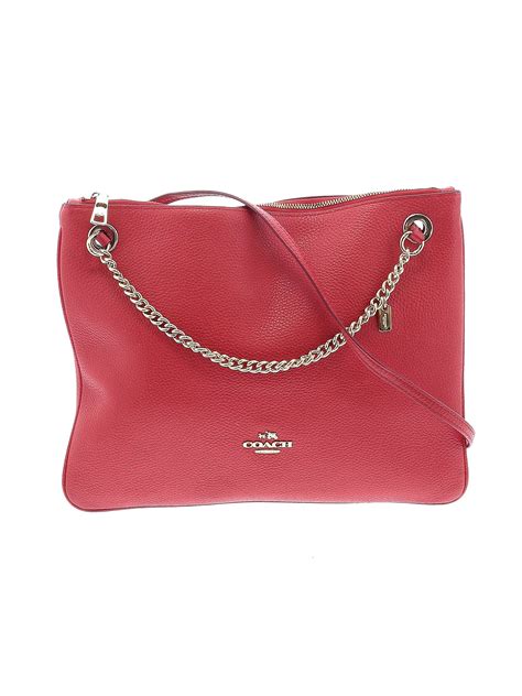 Coach Red Crossbody Bag One Size - 73% off | ThredUp