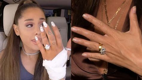 Ariana Grande Engagement Ring 2022