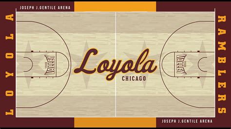 First Look | Loyola's Gentile Arena Gets a New Court - YouTube