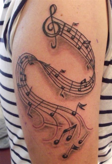 Musical staff by IAteAllMyPaste on deviantART | Music tattoo sleeves ...