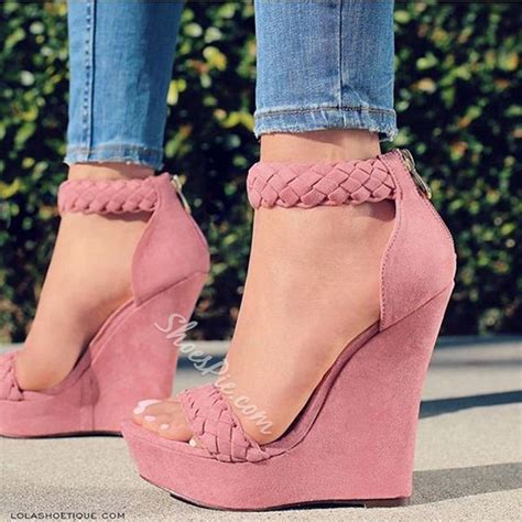 Shoespie Trendy Wedge Heel Zipper Open Toe Casual Sandals- Shoespie.com ...