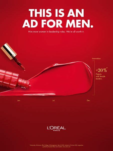 L'Oreal's Bold New Ad Campaign Has a Message for Men: Hire More Women ...