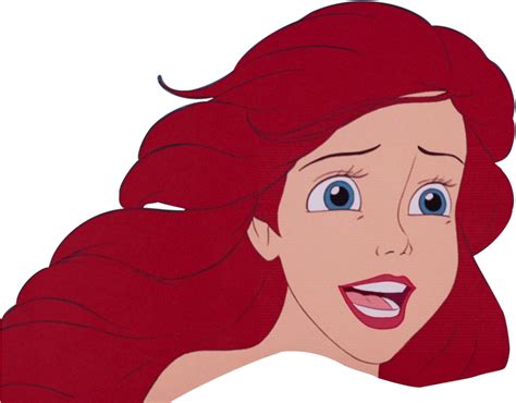 Download Little Mermaid Png - Ariel Little Mermaid Face PNG Image with ...