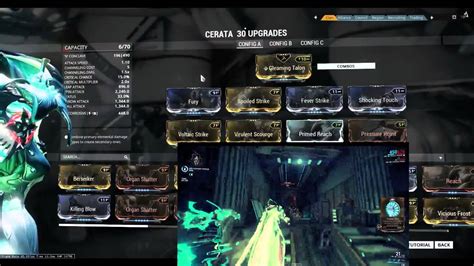 Warframe - Cerata Build - YouTube