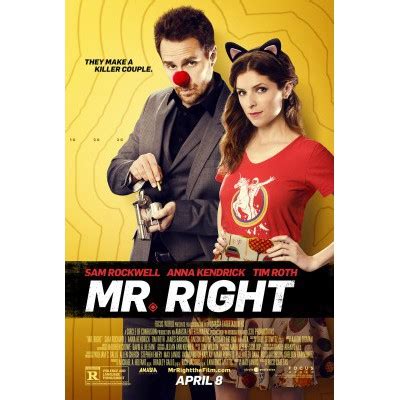 Mr. Right Movie Poster - Internet Movie Poster Awards Gallery