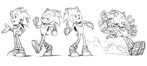 Sonic Sketches - Sonic Boom Art Gallery