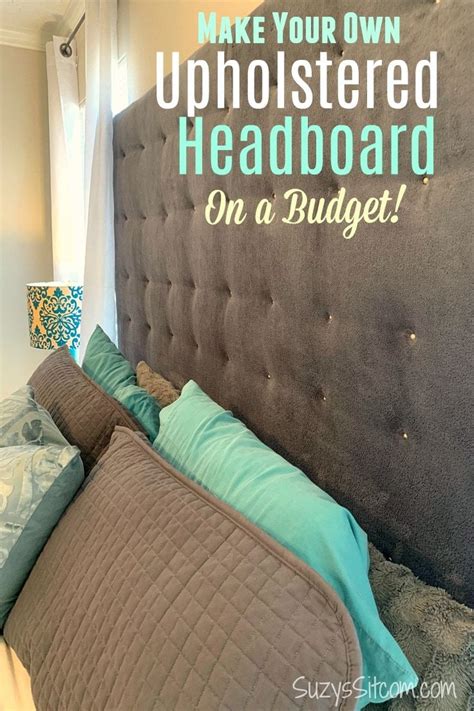 How to Make a Fabric Headboard on a Budget | Diy fabric headboard, Fabric headboard, Diy king ...