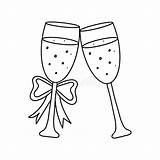 Coloring Book Glasses Champagne Great Design For Any Purposes Adult  sketch template