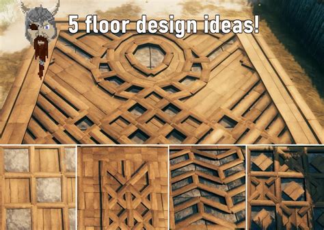 (1) Some floor template ideas/plans, have fun! : valheim Base Building, Building Games, Building ...