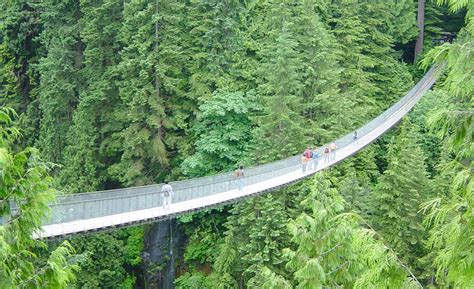 capilano-suspension Canada 39 ponts parmi les plus magnifiques du monde ...