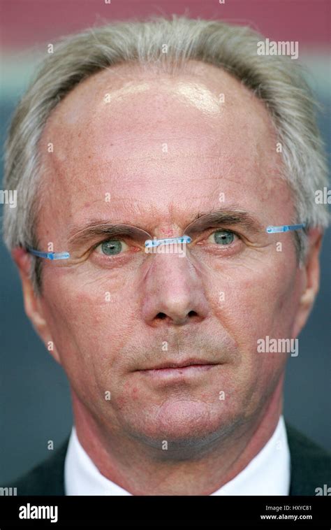 SVEN GORAN ERIKSSON ENGLAND MANAGER LUZ STADIUM LISBON PORTUGAL 21 June ...