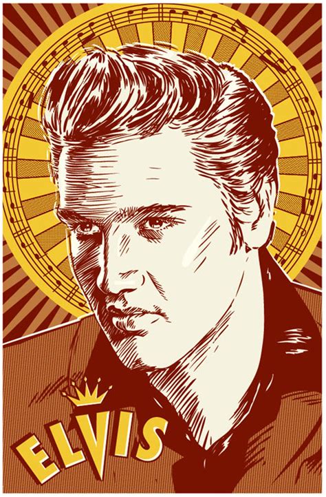 13 x 19 Elvis Elvis Presley poster Elvis Presley wall art | Etsy Elvis Tattoo, Adobe Illustrator ...