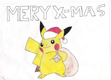 Christmas pikachu by IGameNerdify on DeviantArt