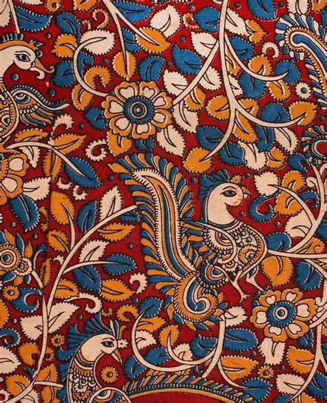 Multicolor Traditional Screen Printed Cotton Kalamkari Fabric at Rs 150/meter in New Delhi