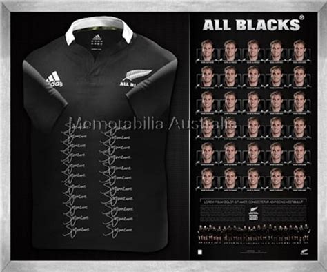 All Blacks 2011 Signed Jersey :: New Zealand - All Blacks :: Rugby ...