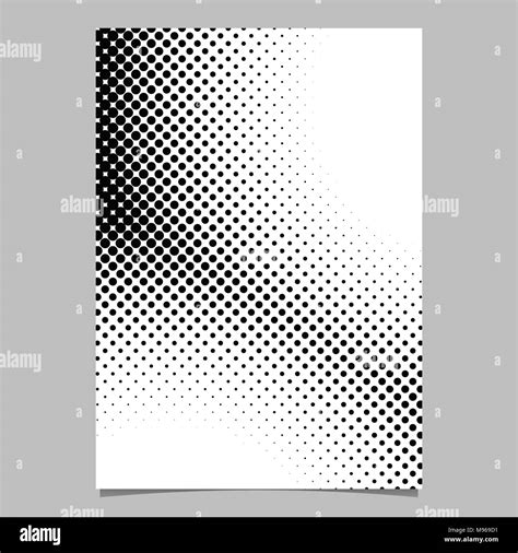 Geometrical halftone circle pattern background flyer design Stock Vector Image & Art - Alamy
