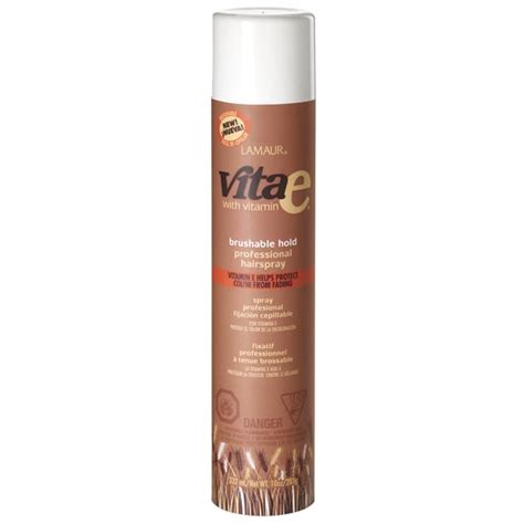 Lamaur Vita E Brushable Hold Hair Spray, 10 oz (55% VOC) - 2548360