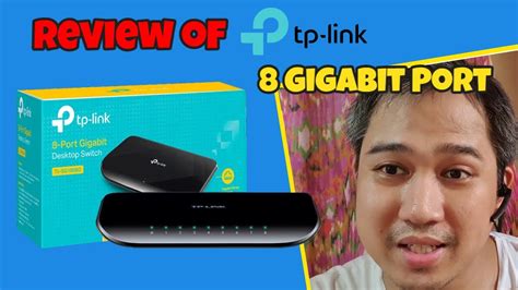 Review of tp link 8-Port Gigabit (TL-SG1008D) - YouTube