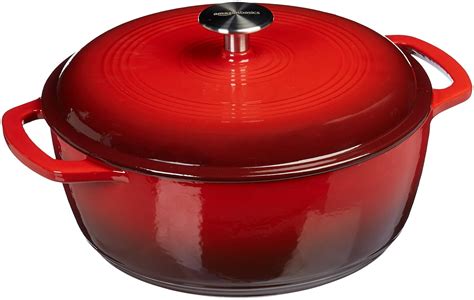 The 10 Best 8 Quart Ceramic Glazed Cast Iron Dutch Oven With Lid - Home Gadgets