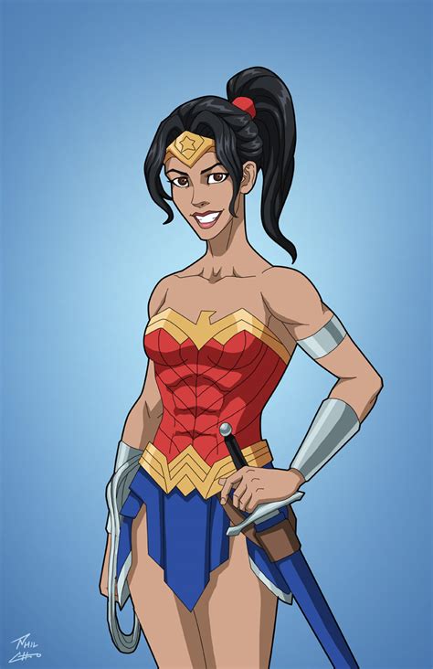 Wonder Girl (Earth-27) commission by phil-cho on DeviantArt