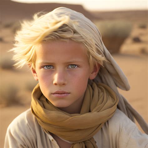 Free image: Portrait of a boy in the Sahara desert - Premium Free AI Generated stock photos ...