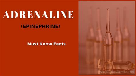 Adrenaline/Epinephrine: Uses, Dosage, Side effects, Precautions, Interactions - YouTube