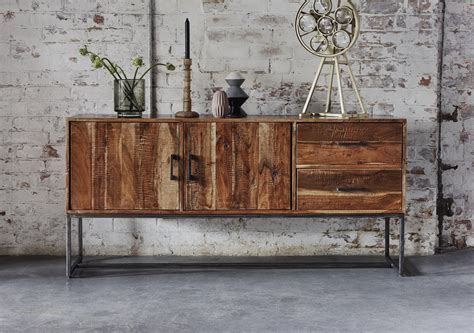 Fire 2 Door 2 Drawer Sideboard - Furniture Village | Industrial style ...