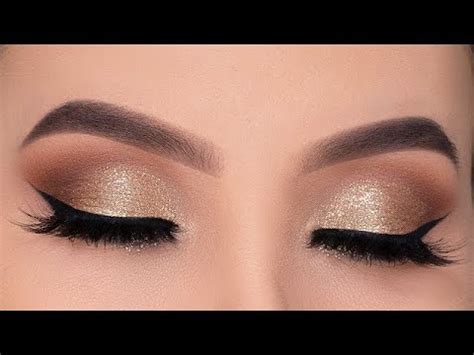 golden eyes makeup||simple||beautiful||eyes makeup lover||Gilded ...