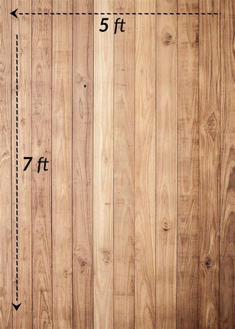 Tan Wood Style#2 - Printed Backdrop - Fabric - 5 by 7 feet | Madras ...