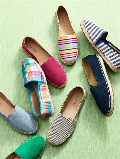 Freshen up your summer shoe collection with our latest collection of espadrilles. Artisan ...
