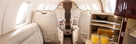 The Citation Bravo has one of the biggest cabins in the light jet category.