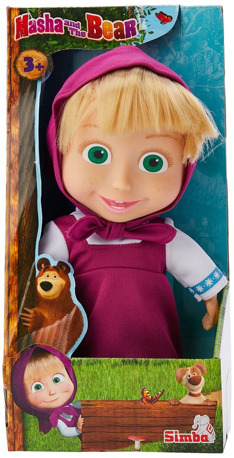 Buy Masha And The Bear Soft Bodied Doll 23Cm 3 - 6 Years Online at desertcartINDIA