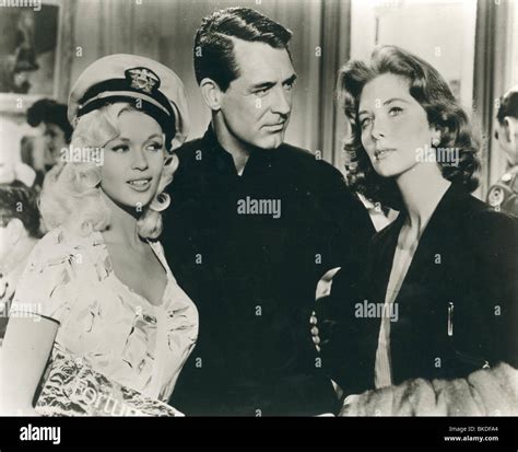 KISS THEM FOR ME (1957) JAYNE MANSFIELD, CARY GRANT, SUZY PARKER KTME 001P Stock Photo - Alamy