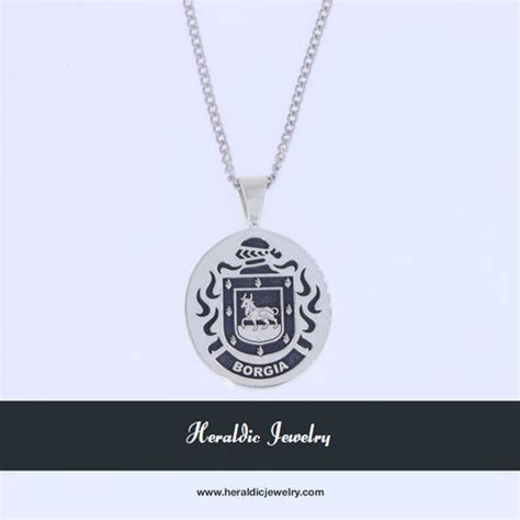 Borgia Family Crest – Heraldic Jewelry