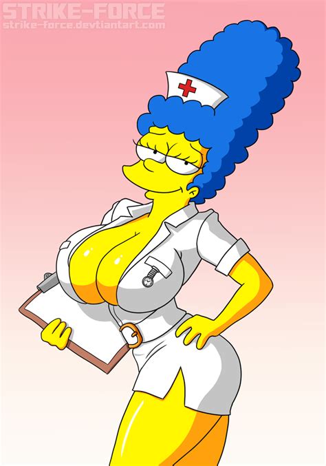 Nurse Marge by Strike-Force on DeviantArt