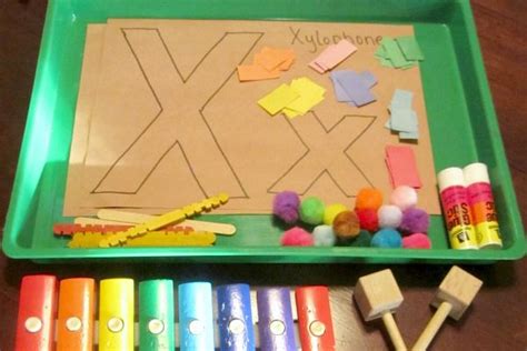 Preschool Letter X Activity: X is for Xylophone | Evolving Motherhood | Preschool letters ...