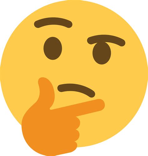 Thinking emoji png free unlimited png