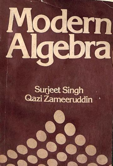 Modern Algebra : Free Download, Borrow, and Streaming : Internet Archive