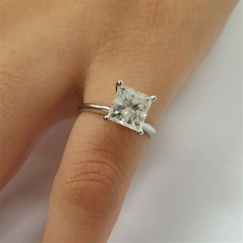 Princess Cut Diamond - Engagement Rings