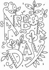 Arbor Day Coloring Pages  Free Printable For Kids sketch template
